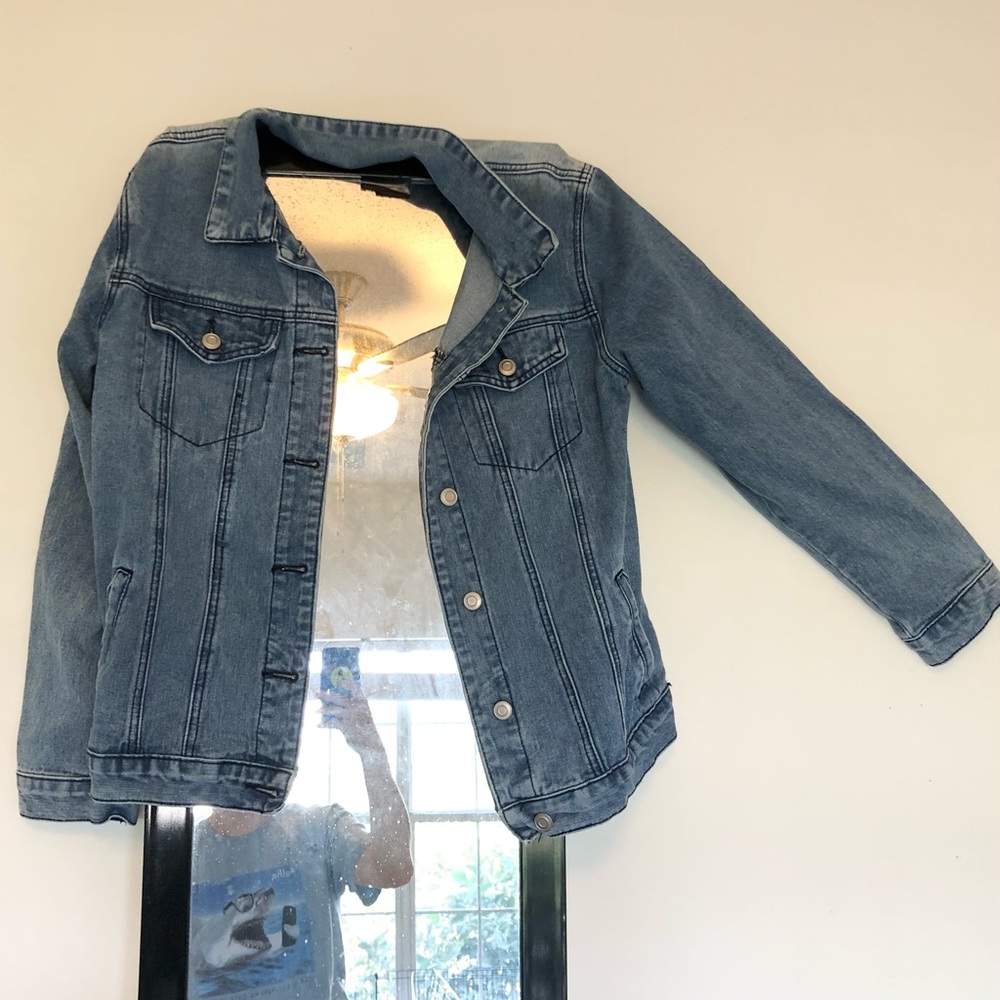 Sturdy new York Jean jacket.